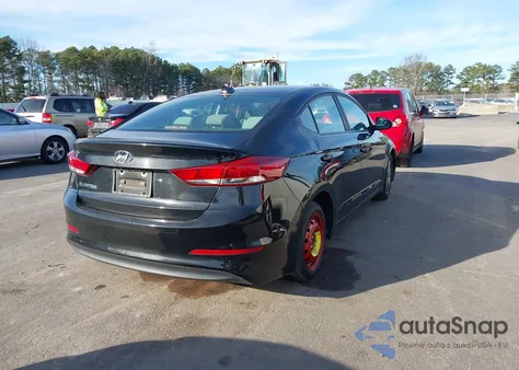 2017 Hyundai Elantra Se из США, поврежденный, VIN KMHD84LF1HU075601